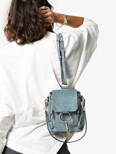 chloe faye backpack dupe amazon|chloe mini faye backpack.